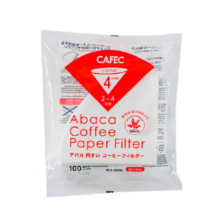 Cafec V60 Filter 02 - 100 Pieces