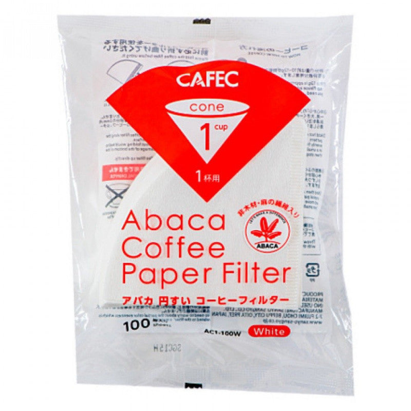 Cafec V60 Filter 01 - 100 Pieces