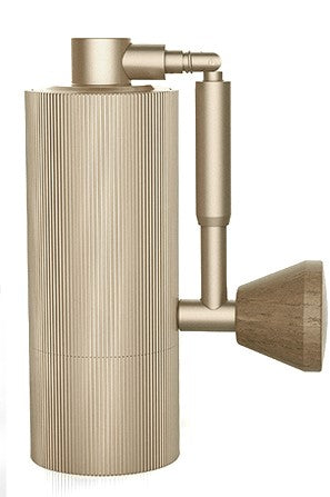 NANOs Carbon steel coated Titanium Golden / Straight lines