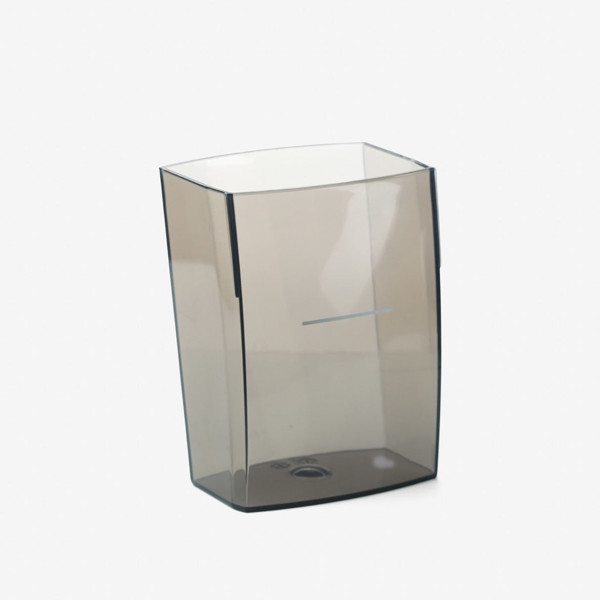 Conical Grounds Bin Clear w/Fill Line