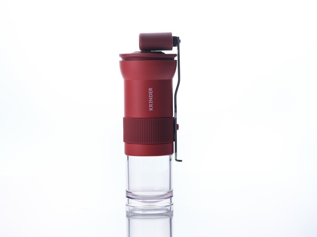 Cafflano Krinder Coffee Grinder - Red