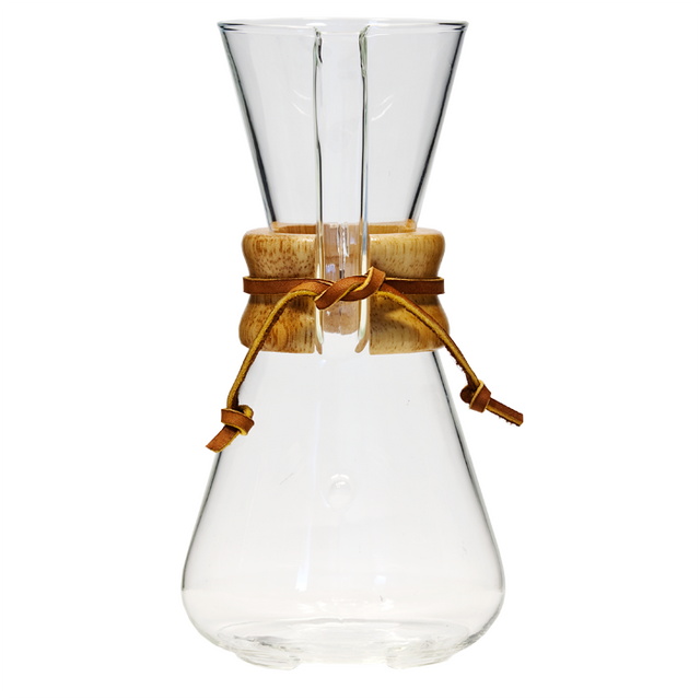 CHEMEX Three Cup Classic Series Glass Coffeemaker