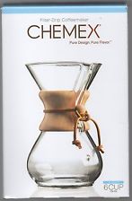 CHEMEX Six Cup Classic Series Glass Coffeemaker