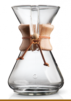 CHEMEX Eight Cup Classic Series Glass Coffeemaker